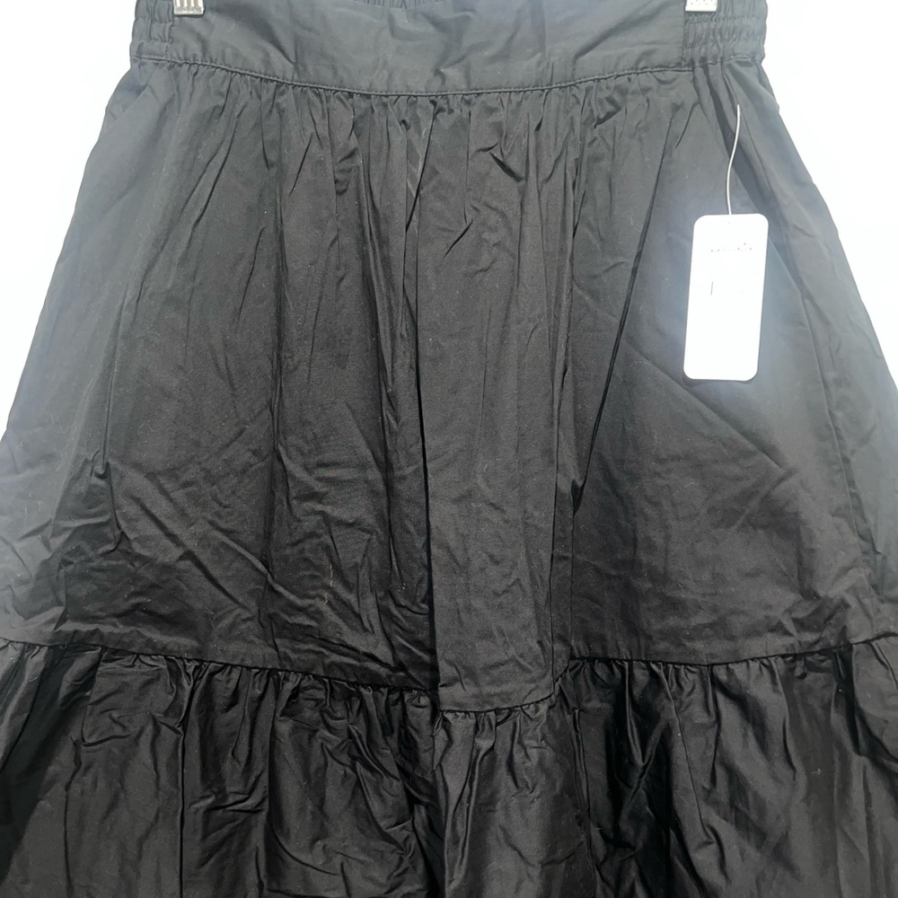 Splendid Women's Tropical Floral Black Skirt 
Size: Medium - Picture 4 of 9